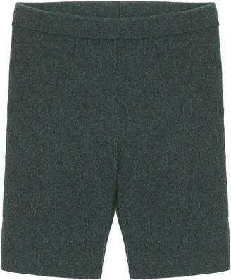 Naadam Recycled Cashmere Ribbed Biker Short