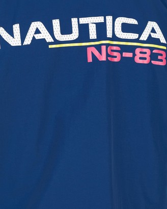 Nautica Lightweight Colourblocked Graphic Pullover