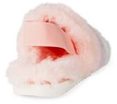 Thumbnail for your product : DV by Dolce Vita Girl's Faux Fur Slingback Slippers