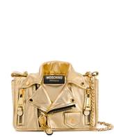 Thumbnail for your product : Moschino metallic jacket-style shoulder bag