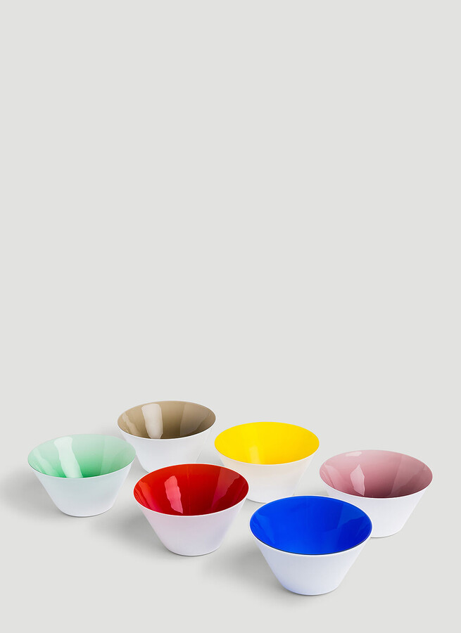 NasonMoretti Set Of Six Lidia Bowls - Kitchen Multicolour One Size
