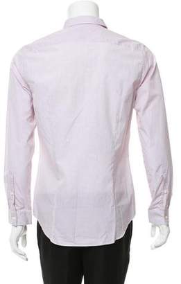 Michael Kors Woven Striped Button-Up Shirt w/ Tags