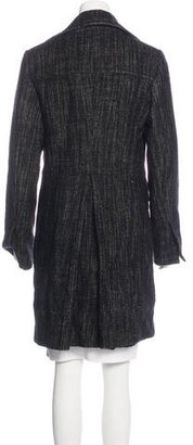 CNC Costume National Wool Notch-Lapel Coat