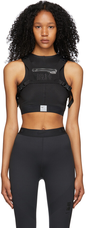 Nike Black MMW Edition 3-In-1 Harness Top - ShopStyle