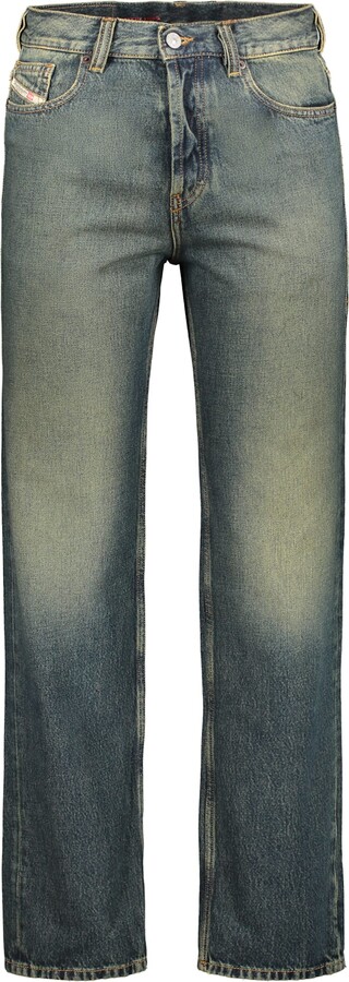 Diesel Straight Jeans In Denim