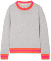 Thumbnail for your product : Chinti and Parker Striped Cashmere Sweater - Gray