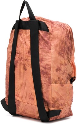 Diesel Packable Tie-Dye Print Backpack
