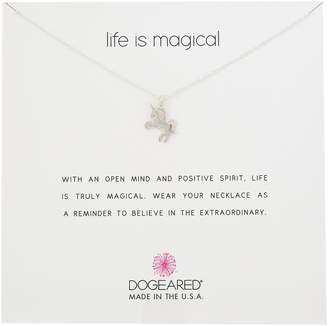 Dogeared Life Is Magical-Unicorn Necklace, 18"