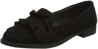 New Look Womens Wide Foot Kingy Loafers Black (Black 1) 4 UK 4 UK (37 EU)