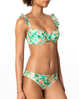 Thumbnail for your product : Shoshanna Winged Bikini Bra Top