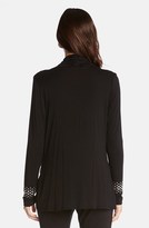 Thumbnail for your product : Karen Kane Embellished Cuff Crossover Front Top