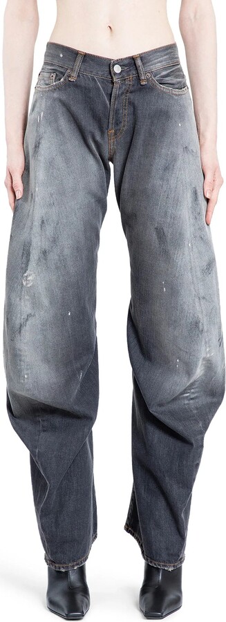 Acne Studios Jeans Neri Donna
