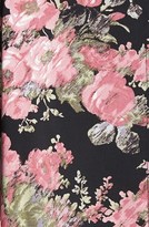 Thumbnail for your product : Lily White Floral Print Button Front Skirt (Juniors)
