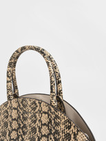Thumbnail for your product : Charles & Keith Large Snake Print Dome Bag