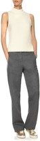 Thumbnail for your product : Edun Heather Grey Wide Leg Trousers