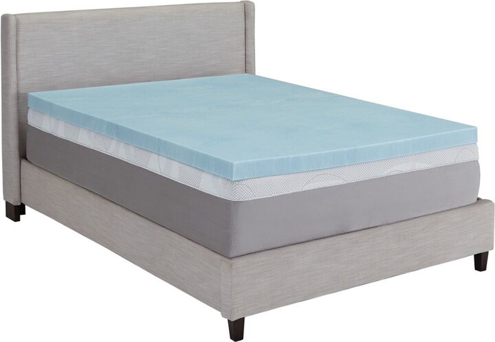 ComforPedic by Beautyrest 3" Gel Memory Foam Ki ng Topper
