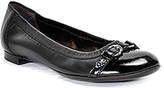 Thumbnail for your product : Attilio Giusti Leombruni D558034 - Leather Buckle Ballet Flat