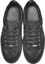 Thumbnail for your product : Jimmy Choo Ace UMP Black Suede w/Stars Lace up Sneakers