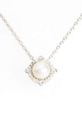 Lafonn Simulated Diamond & Pearl Necklace