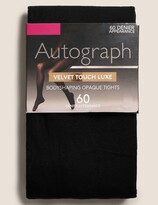 Thumbnail for your product : Autograph 60 Denier Velvet Touch Luxe Tights
