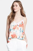 Thumbnail for your product : Rebecca Minkoff 'Dali' Flower Print Silk Camisole