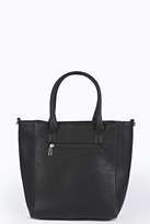 Thumbnail for your product : boohoo Freya Boucle Insert Shopper Day Bag
