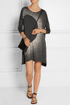 Thumbnail for your product : Raquel Allegra Oversized printed cotton-blend jersey mini dress