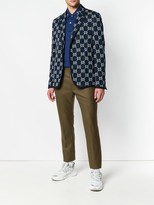 Thumbnail for your product : Gucci Embroidered Collar Polo Shirt