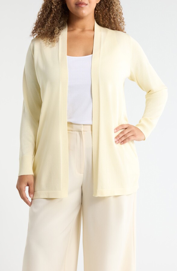 Anne Klein Open Front Cardigan