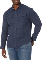 Thumbnail for your product : Burnside Men's Cater 2 Long Sleeve Button Down Solid Flannel Shirt