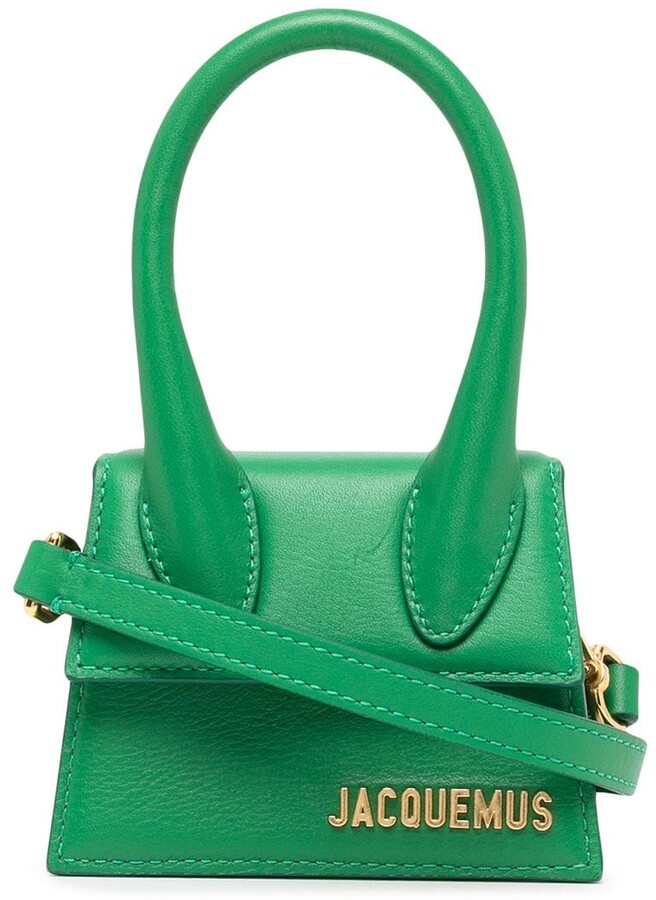 Jacquemus Le Chiquito Moyen black leather top handle bag ShopStyle