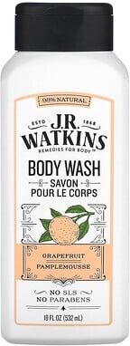 JR Watkins J R Watkins, Body Wash, Grapefruit, 18 fl oz (532 ml)