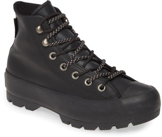 leather converse boots