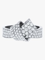 Thumbnail for your product : Carelle Knot Pave Diamond Ring