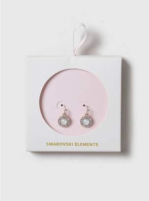 Evans Swarovski Mini Drop Earrings