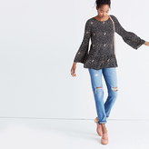 Thumbnail for your product : Madewell Silk Fiesta Paisley Bell-Sleeve Top