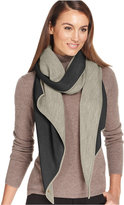 Thumbnail for your product : Calvin Klein Double Faced Angeled Edge Scarf