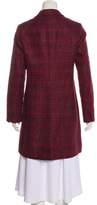 Thumbnail for your product : Tory Burch Tweed Embroidered Coat