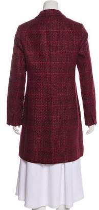 Tory Burch Tweed Embroidered Coat