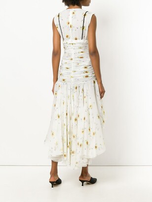 Giambattista Valli Floral Lace-Detail Dress