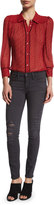 Thumbnail for your product : Frame Denim Le Skinny Satine Distressed Jeans, St. Quintin Shred