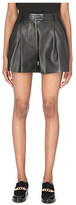 Thumbnail for your product : 3.1 Phillip Lim Pleated leather shorts