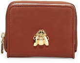 Thumbnail for your product : Love Moschino Faux-Leather Scarab Wallet, Brown