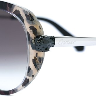 Cartier Panthere Wild oversized-frame sunglasses