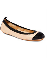 women's cap toe flats