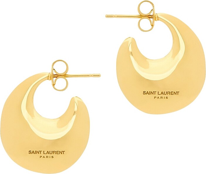 Saint Laurent Opyum chain earrings ShopStyle