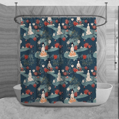 East Urban Home Marietje Shower Curtain