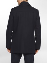 Thumbnail for your product : Calvin Klein Wool Blend Peacoat