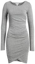 Thumbnail for your product : Leith Ruched Long Sleeve Dress
