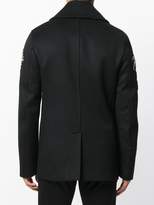 Thumbnail for your product : Alexander McQueen embroidered peacoat